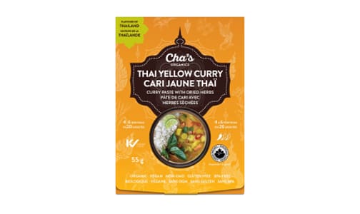 Organic Thai Yellow Curry Paste with Dried Herbs- Code#: BU0649