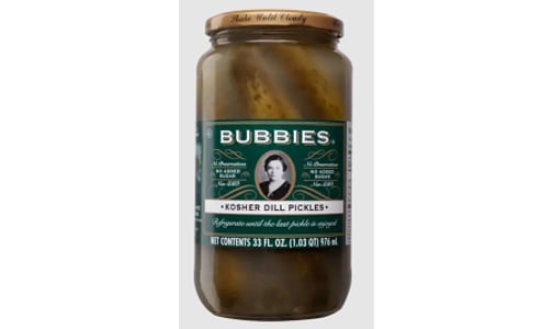 Kosher Dill Pickles- Code#: BU0746
