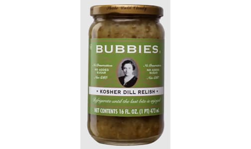 Kosher Dill Relish- Code#: BU0747