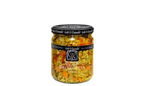 Mediterranean Olive Bruschetta- Code#: BU0761