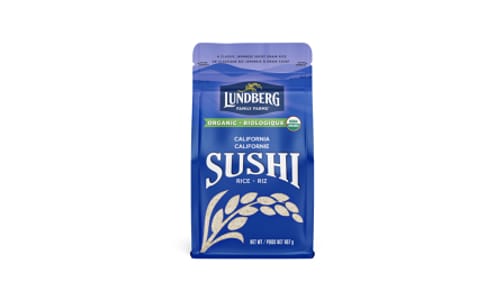 Organic White Sushi Rice- Code#: BU1077