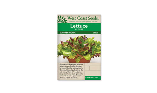 Summer Picnic Lettuce Mix Seeds- Code#: BU1096