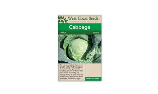Tiara Cabbage Seeds- Code#: BU1114