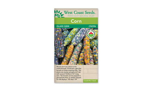 Organic Glass Gem Corn Seeds- Code#: BU1115