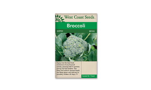 Gypsy Brocolli Seeds- Code#: BU1130