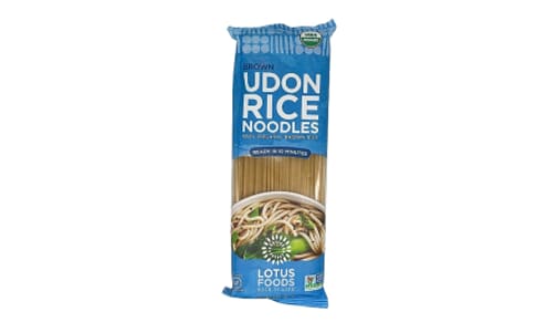 Organic Brown Rice Udon Noodles- Code#: BU1139