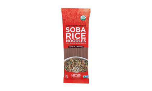 Organic Buckwheat & Brown Rice Soba Noodles- Code#: BU1140