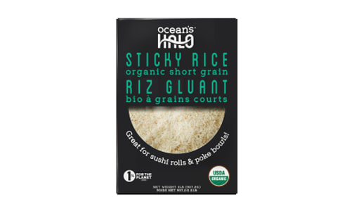 Organic Sticky Rice- Code#: BU1198