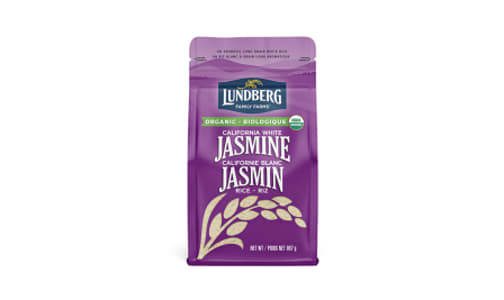 Organic California White Jasmine Rice- Code#: BU1207