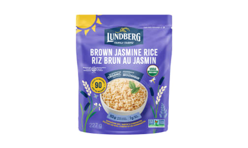 Ready To Heat Regenerative Organic Brown Jasmine Rice- Code#: BU1209