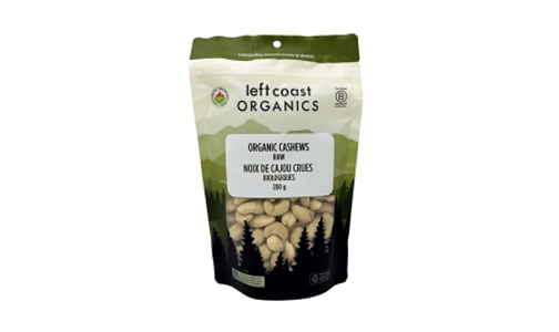 Organic Raw Cashews- Code#: BU1223