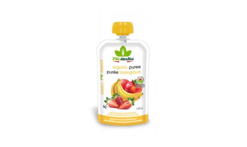 Organic Apple Strawberry Banana Puree- Code#: BU1335
