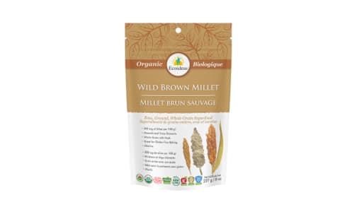 Organic Brown Millet- Wildform- Code#: BU1349