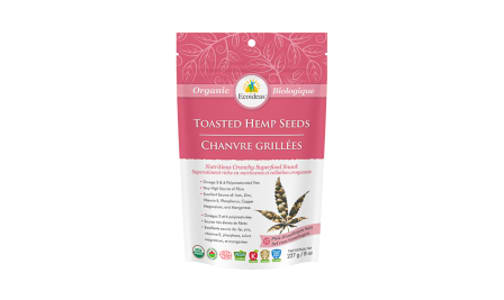 Organic Toasted Hemp Seeds - Himalayan Salt- Code#: BU1354