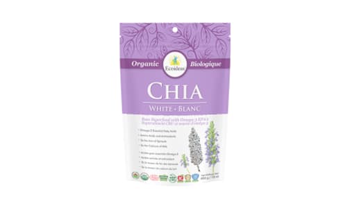 Organic White Chia Seeds- Code#: BU1356
