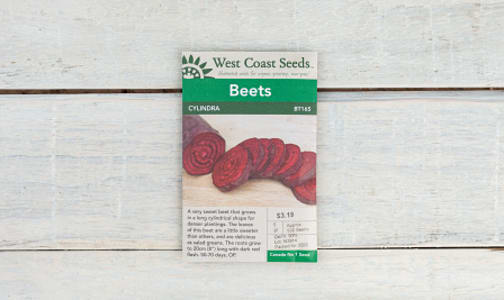  Cylindra  Beet Seeds- Code#: BU1774