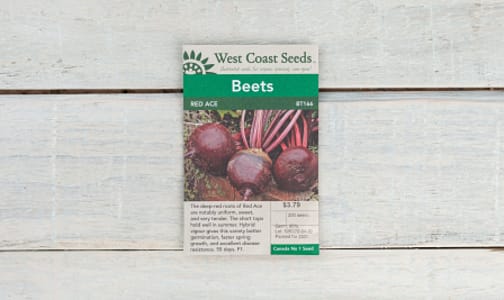 Red Ace  Beet Seeds F1- Code#: BU1775