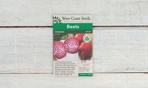 Organic  Chioggia  Beet Seeds- Code#: BU1776