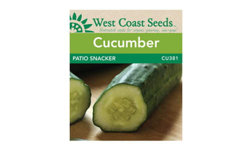  Patio Snacker  Cucumber Seeds F1- Code#: BU1797