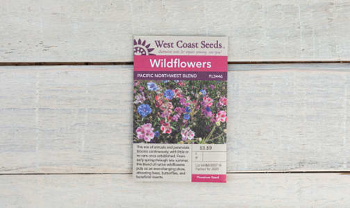 Pacific Northwest Wildflower Seed Blend- Code#: BU1814