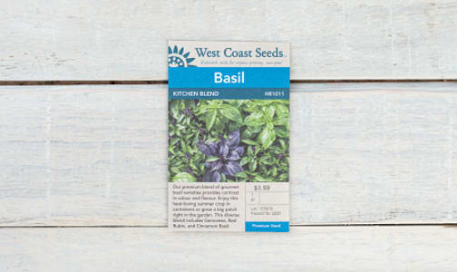 Kitchen Seed Basil Blend- Code#: BU1820
