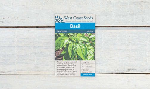  Genovese  Basil Seeds- Code#: BU1821
