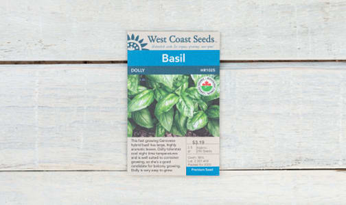 Organic  Dolly  Basil Seeds- Code#: BU1823