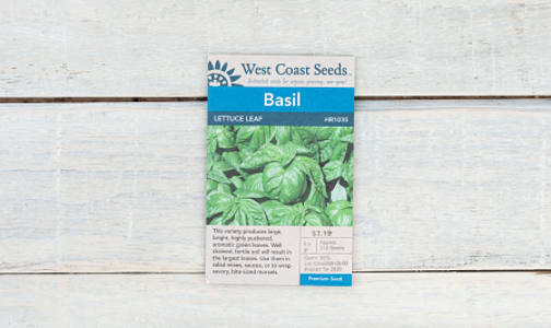  Lettuce Leaf  Basil Seeds- Code#: BU1825