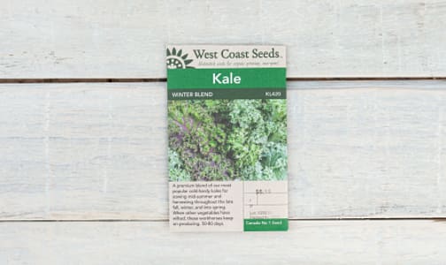 Winter Blend Kale Seeds- Code#: BU1839