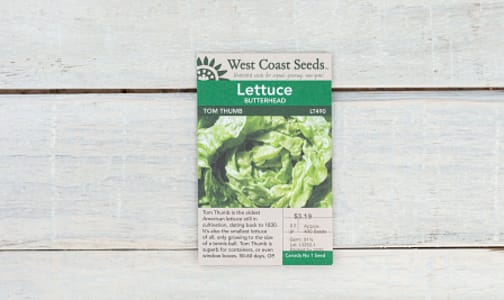  Tom Thumb  Lettuce Seeds- Code#: BU1854