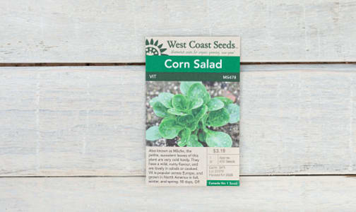  Vit Corn Salad  Lettuce Seeds (OP)- Code#: BU1856