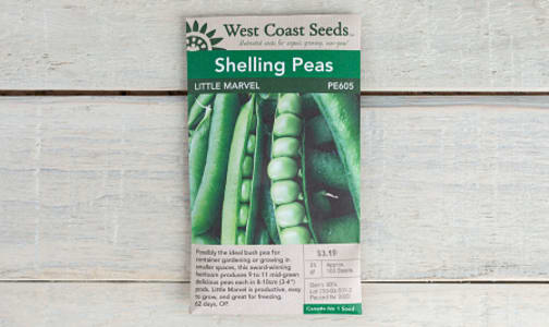 Little Marvel  Pea Seeds (OP)- Code#: BU1866