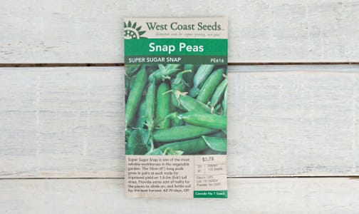  Super Sugar  Pea Seeds (OP)- Code#: BU1868
