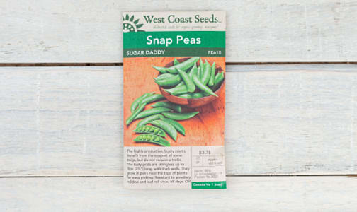  Sugar Daddy  Snap Pea Seeds- Code#: BU1870