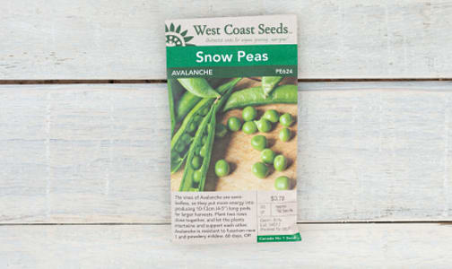  Avalanche  Snow Pea Seeds- Code#: BU1875