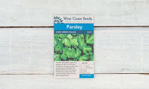  Dark Green  Italian  Parsley Seeds- Code#: BU1877