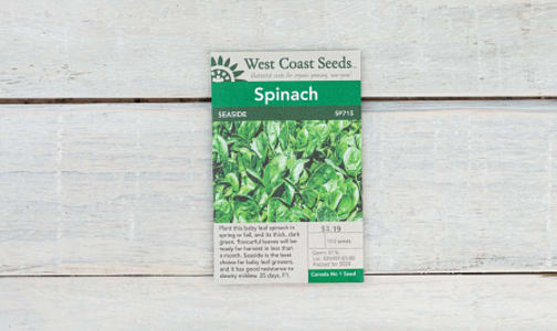  Seaside  Spinach Seeds F1- Code#: BU1893