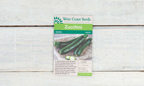  Raven  Zucchini Seeds- Code#: BU1894