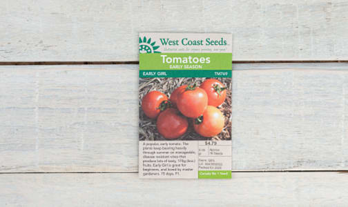 Early Girl  Tomato Seeds F1- Code#: BU1900