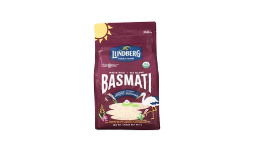 Organic California White Basmati Rice- Code#: BU3354