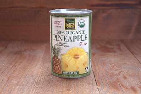 Organic Pineapple - Slices - BPA Free- Code#: BU465