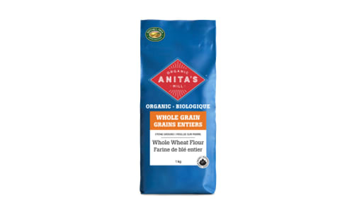 Organic Anita's Stone Ground Whole Grain Whole Wheat Flour- Code#: BU839