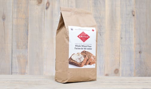 Organic Stoneground Whole Wheat Flour - Fine- Code#: BU858
