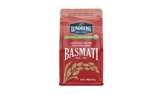 Organic California Brown Basmati Rice- Code#: BU903