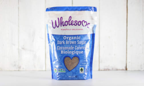 Organic Fair Trade Dark Brown Sugar- Code#: BU907