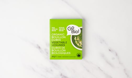 Organic Vegetable Bouillon Cubes- Code#: BU941