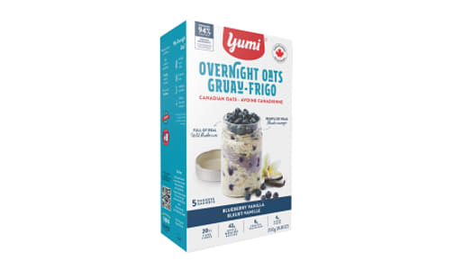 Organic Blueberry Vanilla Overnight Oats- Code#: CE0041