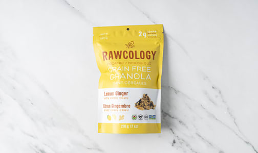 Organic Lemon Ging Raw Crunch Granola- Code#: CE0053
