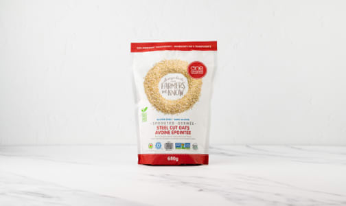 Organic Sprouted Steel Cut Oats- Code#: CE0082