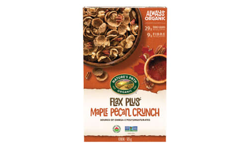 Organic Flax Plus Maple Pecan Crunch- Code#: CE015
